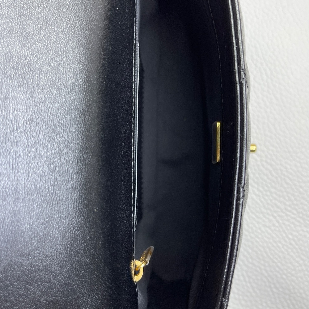 New Unused Chanel Funky Town - Thick Shoulder Strap Small Black Flap Bag - Picture 8 of 12